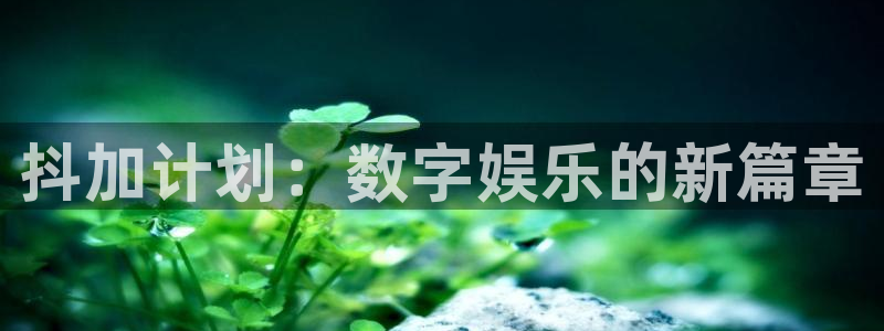 火狐电竞app官网子财经图书：抖加计划：数字娱乐的新篇章